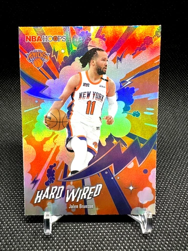 Topps 2026 NBA Hoops Jalen Brunson Hard Wired Insert #HW-5 - Knicks