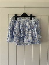 Hollister Blue Floral Skort BNWT size large