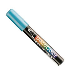 DecoColor Acrylic Paint Marker Metallic Blue Paint Pen Art Supplies