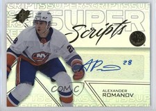 2024-25 SPx Superscripts Alexander Romanov #SS-AR Auto a2e