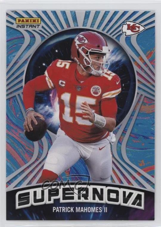 2022 Panini Instant NFL Supernova Patrick Mahomes II #S-12 1523/