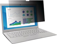 3M  Privacy Filter for 14in Laptop, 16:9 Aspect Ratio, PF140W9B