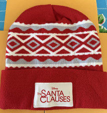 Disney+ The Santa Clauses Knit Beanie Hat Red...