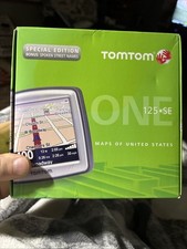 TOMTOM ONE 125 SE - USA Automotive Mountable GPS 3.5" Touch Screen New READ