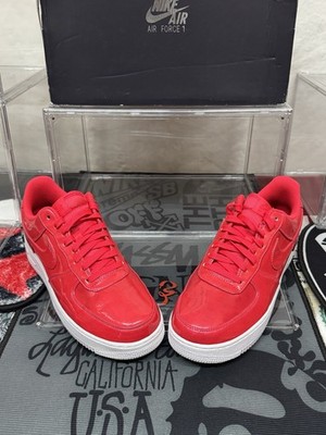 Nike Air Force 1  07 V8 UV Siren Red Men s 10 Excellent Condition OG Box