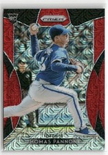 2019 Panini Prizm #237 Thomas Pannone Red Mojo Prizm #/299 ☘️1A6