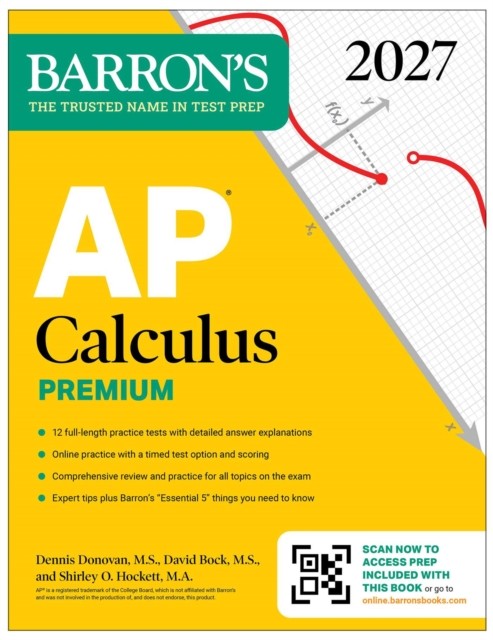 AP Calculus Premium, 2027: Prep Book with 12 Practice Tests + Comprehensive Rev - Image 4
