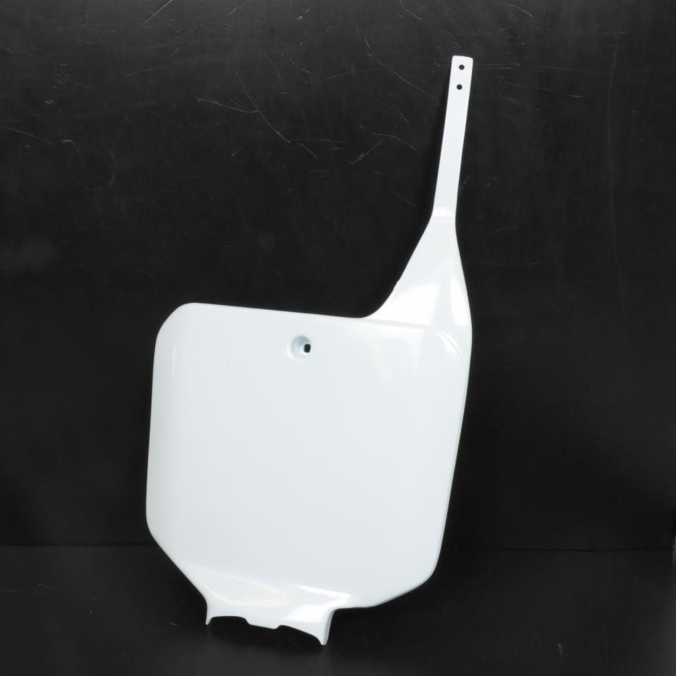 Plaque avant UFO blanche Honda CR 125 en plastique injecté anti-UV