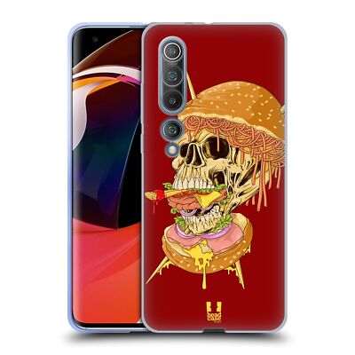 HEAD CASE DESIGNS SKULL SANDWICHES SOFT GEL CASE FOR XIAOMI PHONES