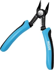 Wire Cutters Precision Flush Pliers with Supplementary Stripping, Cutting Pliers