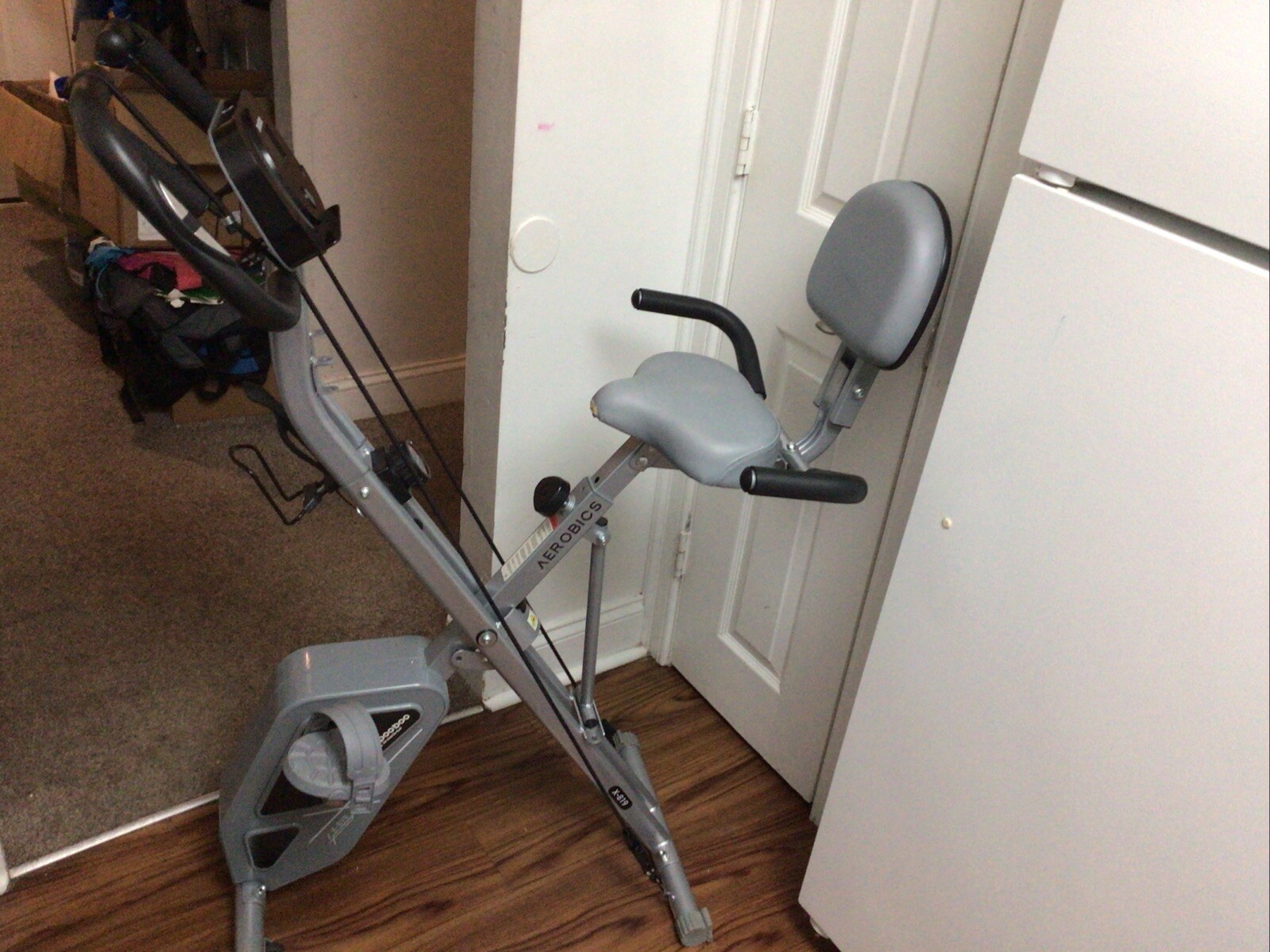 Pooboo Indoor Exercise Bike Stationary Cycling Bicycle Cardio Fitness Workout