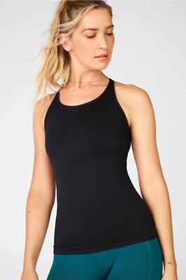 Fabletics Tank Top Gr. XS Delta Seamless Tank III schwarz - NEU UVP 44,00 £