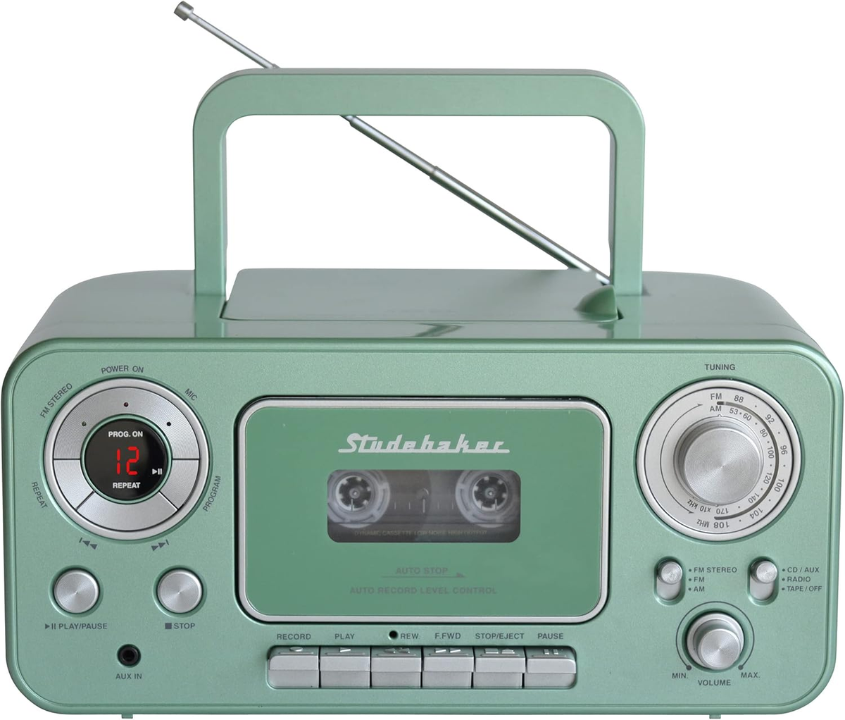 SB2135TS Portable Stereo CD Player with AM/FM Stereo Radio and