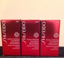 SHISEIDO.Perfect Refining Foundation Choose Your Color B oo- B Ioo - D 10 - 1 oz