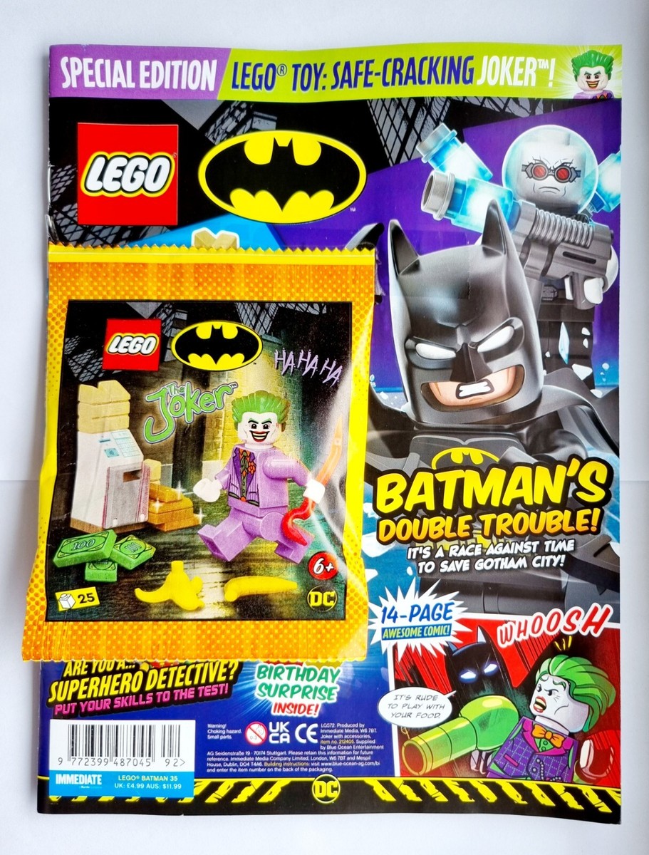 NEW LEGO SPECIAL EDITION BATMAN MAGAZINE WITH EXCULSIVE THE JOKER