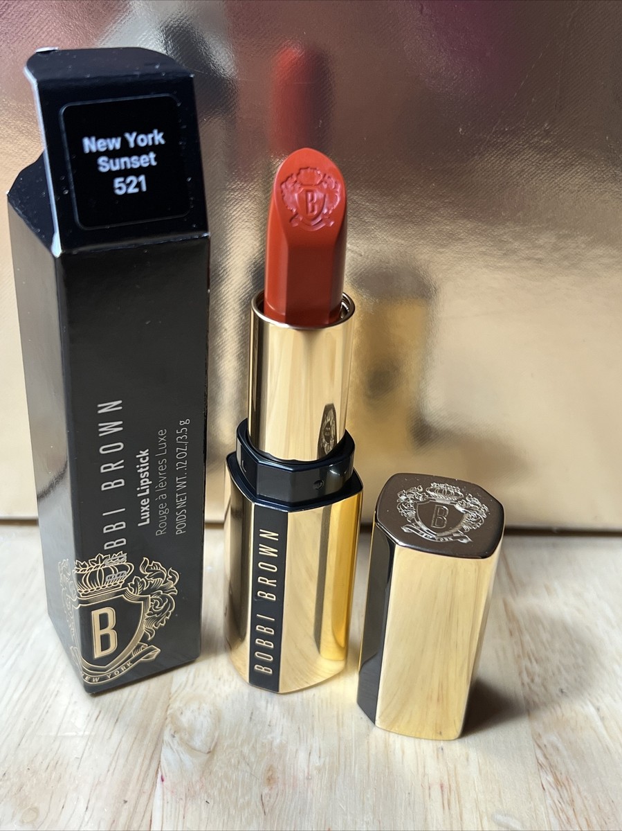Bobbi Brown Luxe Lipstick New York Sunset 521 Full Size BNIB | eBay