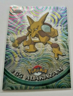 Alakazam #65 Topps Chrome Series 1 Hologram Pokémon Card PB114 | eBay