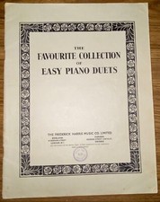 Vintage THE FAVOURITE COLLECTION OF EASY PIANO DUETS