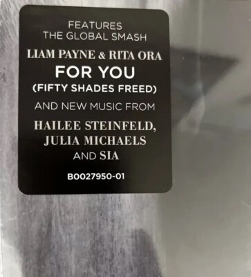  RARE Fifty Shades Freed Soundtrack 2LP Vinyl  NEW/SEALED 