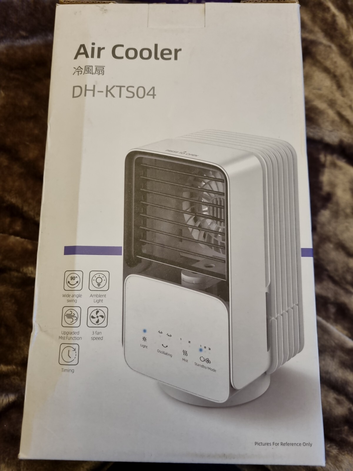 Air Cooler DHKTS04 Mini Portable Oscillating Conditioning Fan eBay