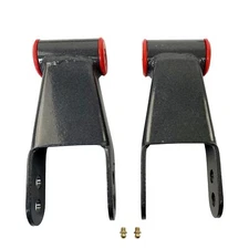 1"-2" Drop Leaf Spring Shackle Lowering Kit For 1973-1996 Ford F150 F100