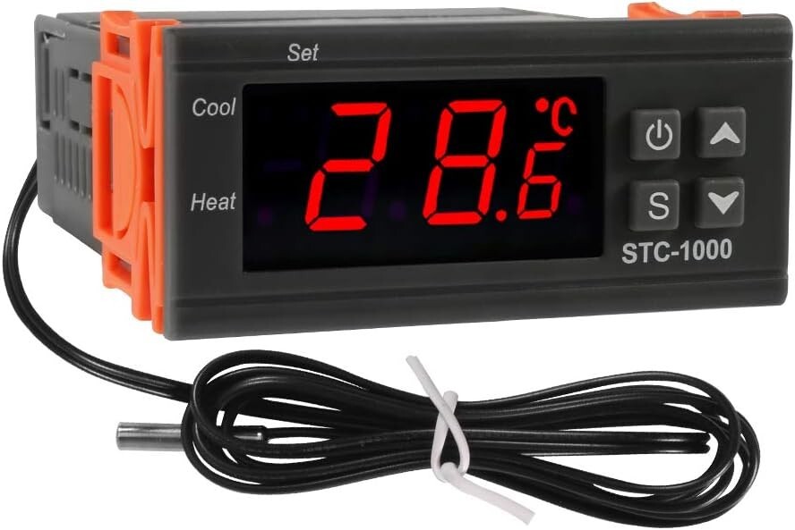 ITC-1000F 110V Digital Temperature Temp Controller Thermostat + NTC Sensor Probe