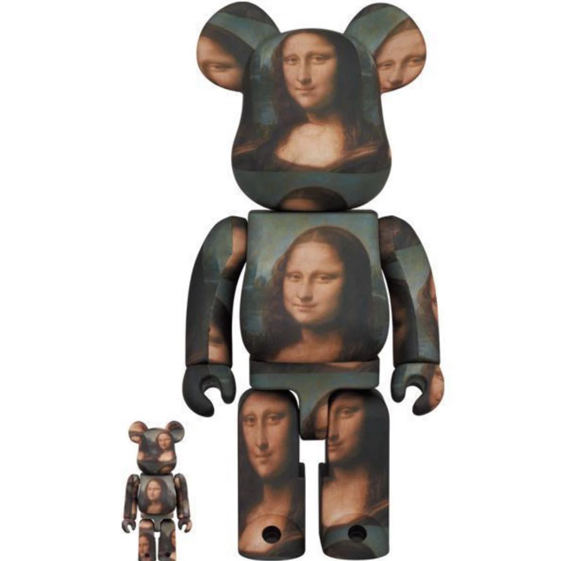 BE@RBRICK Mona Lisa  100& 400％