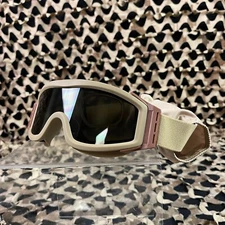 New Valken V-Tac Tango Airsoft Goggles - Thermal Lens - Tan