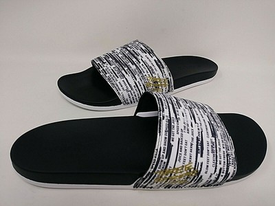 adidas men's adilette three stripe life comfort slides
