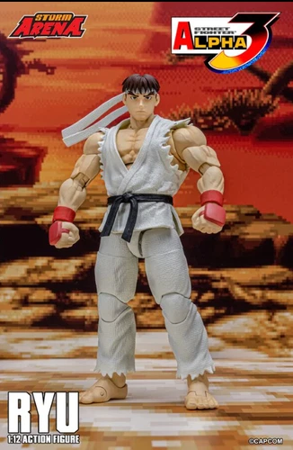 Street Fighter Alpha 3 1/12 Scale Action Figure Ryu PREORDER