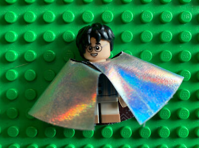 HARRY POTTER LEGO  Minifigure Harry Invisibility Cloak B139 Minifig  C2 Wizard