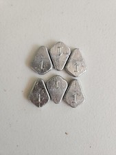 25PCS 1OZ FLAT NO-ROLL SLIDE AFFONDATORI, PIOMBO, PESI, PESCA, SPEDIZIONE GRATUITA