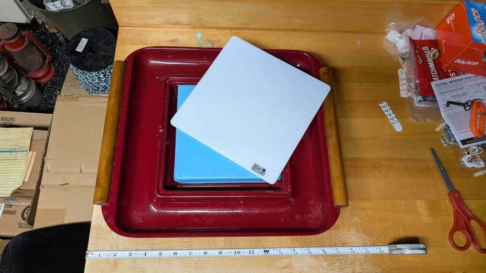 Vintage Glacierware Cold Butler Hors D'oeruvre Tray - Image 2 of 4