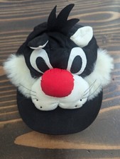 Vintage 1989 Arby's Exclusive Loony Toons Slyvester Snapback Cap