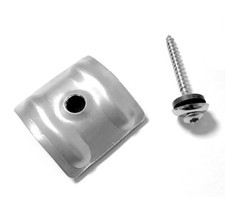 Befestigung für Lichtplatten Acryl Polycarbonat Schrauben Kalotten 0,23 EUR/Stk.