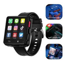 2.64 Inch 4G Smart Watches S998 3GB+32GB Android 11 1200mAh 5MP Dual Camera GPS