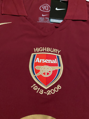 2006 Arsenal Away Jersey Final Game Highsbury Henry 14 Retro 2006 Arsenal Away Jersey Final Game Highsbury Henry 14 Retro