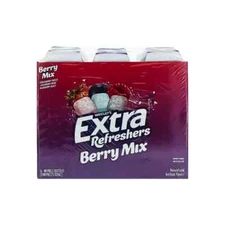 Wrigleys Extra Refreshers Gum Berry Mix Bottle of 40 (6 Bottles)