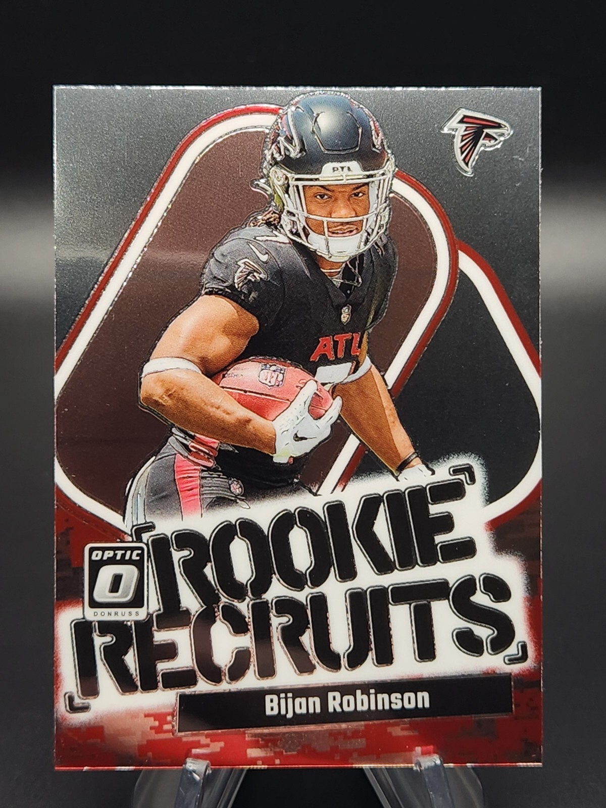 Bijan Robinson 2023 Panini Donruss Optic Rookie Recruits