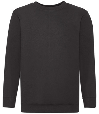 Fruit of the Loom Boys Girls Childs Kids Set-In Sweatshirt Jumper