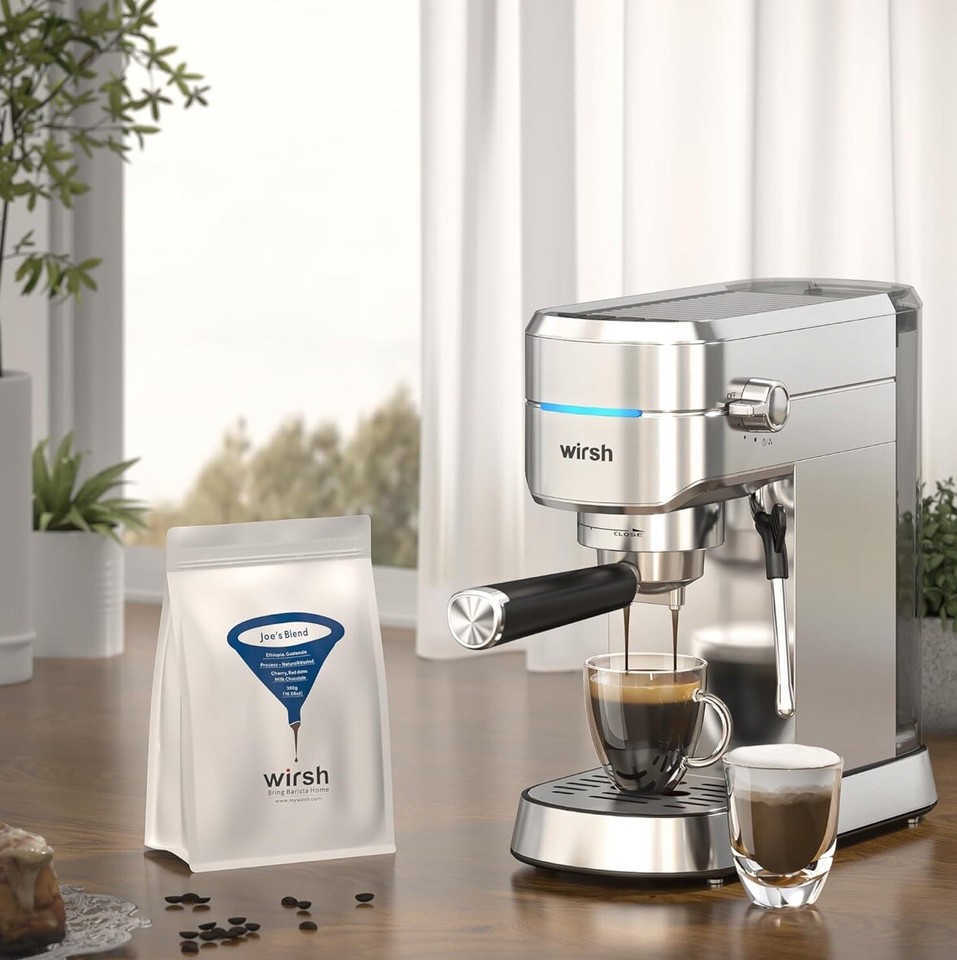 Espresso Machine 20 Bar Espresso Maker with Commercial Steamer for