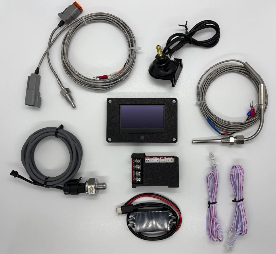 2,42" 4in1 Öltemperatur Druck Agt egt Ladedruck Anzeige vr6 m3 m4 gsi c20let - Bild 2 von 4