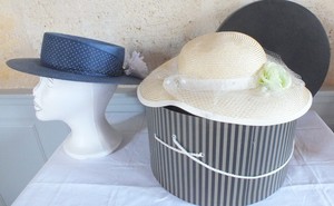 chapeau de paille mariage