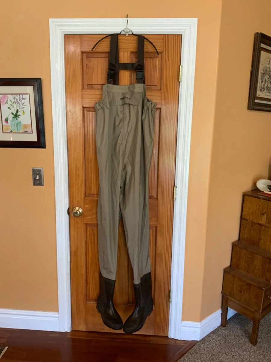 Herters US Size 10 Fishing Chest Waders Boot-Foot Khaki Brown