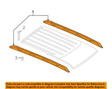 Chrysler Oem 04-09 Durango Roof Luggage Carrier-luggage Rack 55362540ad