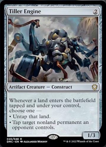 Tiller Engine MTG Commander: Dominaria United NM Magic the Gathering Karte