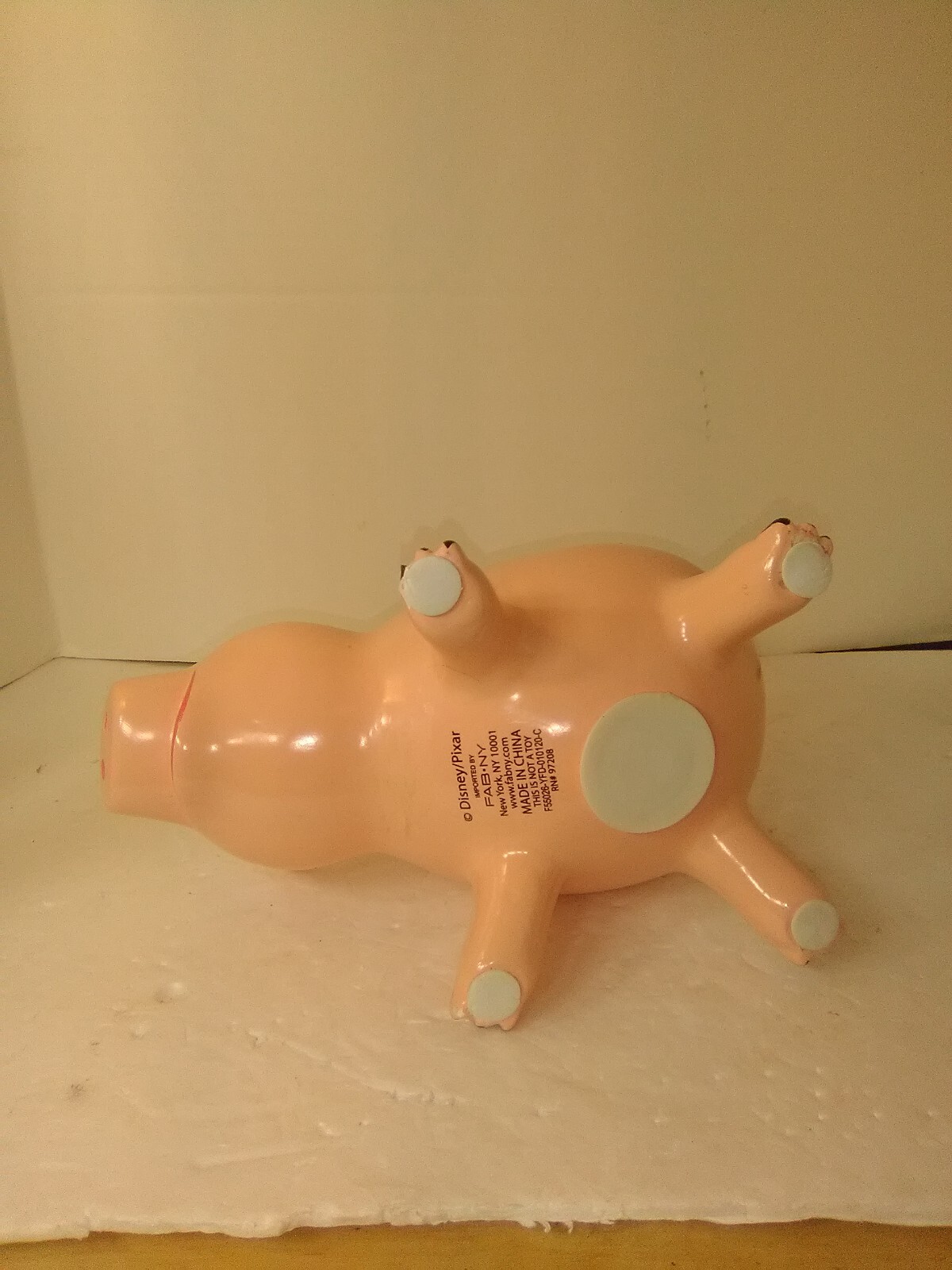 Pixar Toy Story ceramic Hamm Piggy Bank Movie rubber stopper Disney eBay