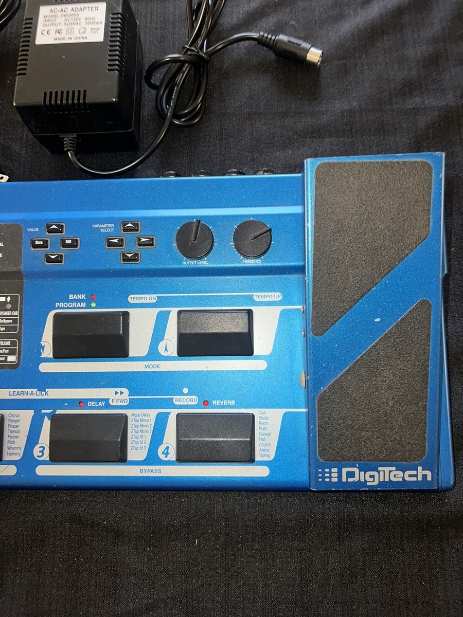 DigiTech RP7 Valve Guitar Tube Preamp/Effects Pedal w