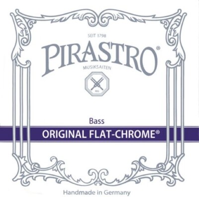 Pirastro Original Flat Chrome Bass A String 3/4 Solo Tuning Medium