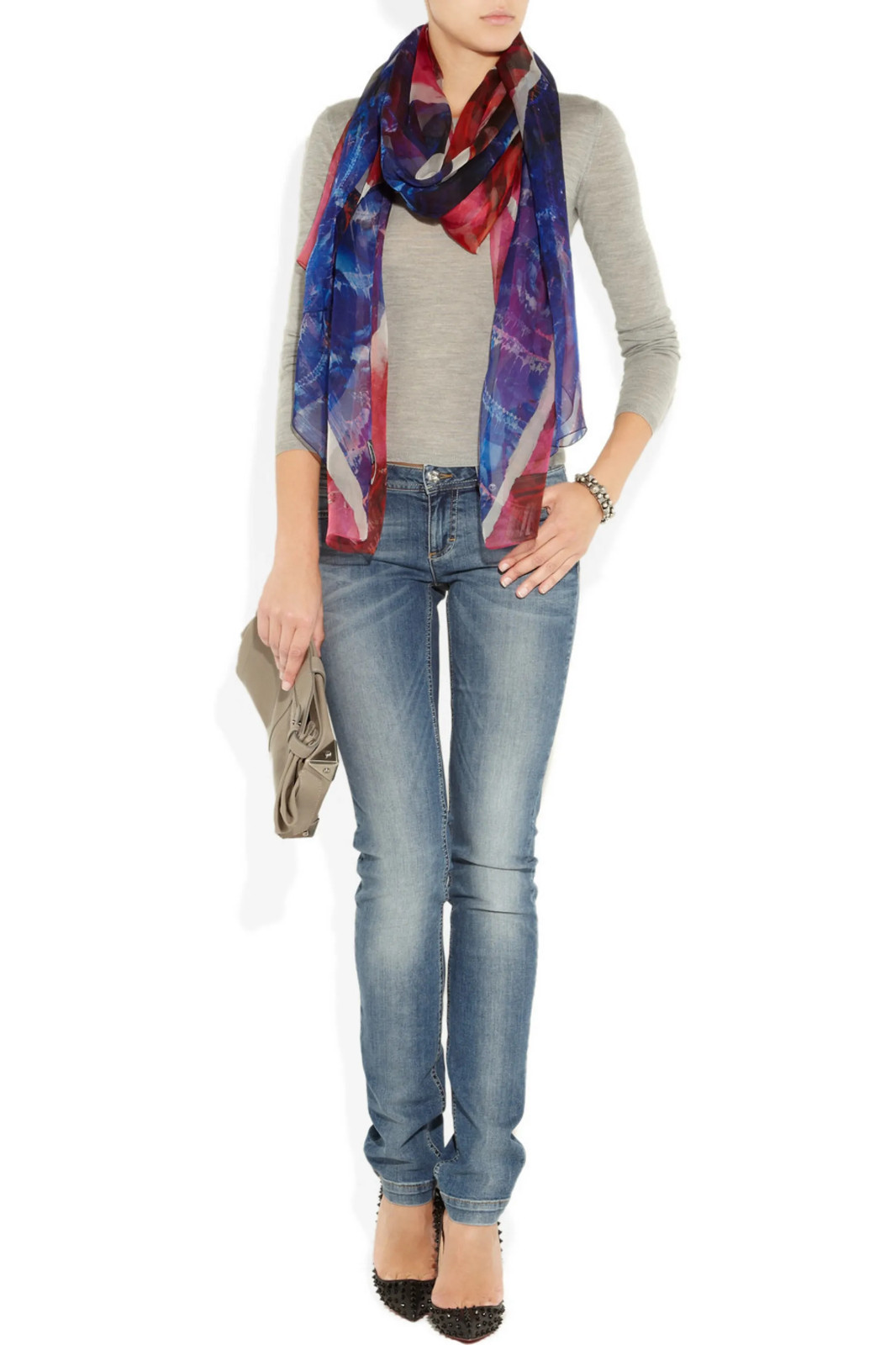 Alexander McQueen S/S 2011 'God Save McQueen' Union Jack Scarf image 6
